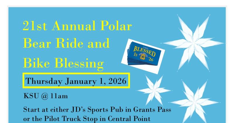 Southern Oregon Polar Bear Ride and Bike Blessing