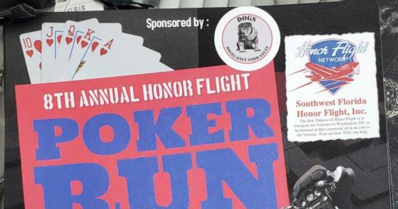 8th Annual Honor Flight Poker Run To Benefit SW Florida Honor Flight *****POSTPONED******