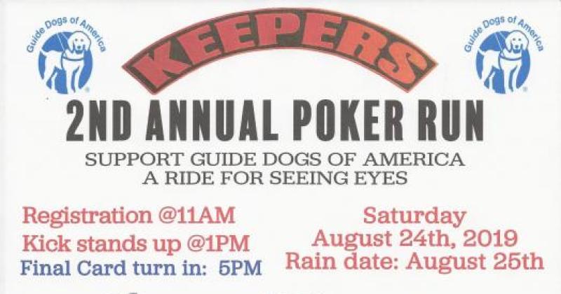 Guide Dogs of America Poker Run 