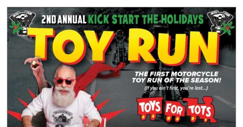 2nd Annual Kick Start The Holiday Toy Run