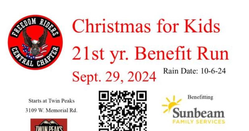 OKC Freedom Riders Christmas for Kids Benefit Run