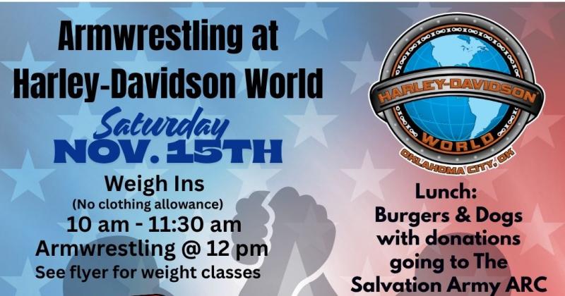 Arm Wrestling and Armed Forces Appreciation Day