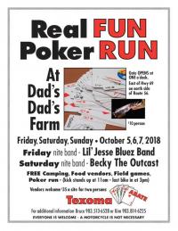 Texoma ABATE Real Fun Poker Run