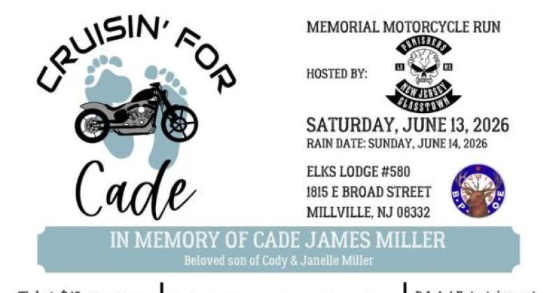 Cruisin' for Cade Memorial Motorcycle Run & Event
