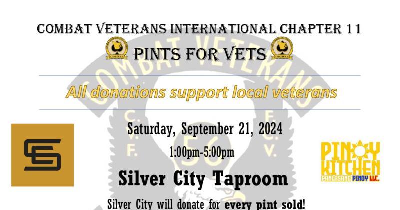 Pints for Vets @ Silver City Brewery & Taproom