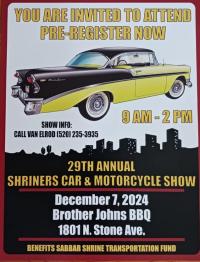 29th Annual Shriners Car & Motorcycle Show