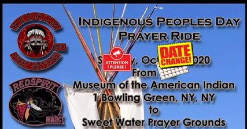 Indigenous Peoples Day Prayer Ride