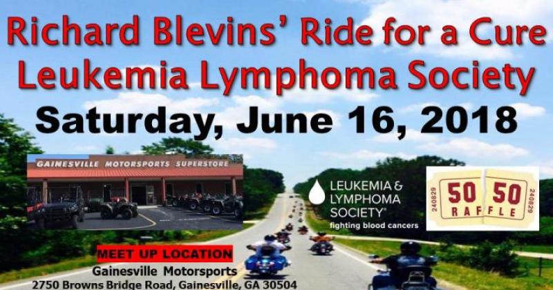 Benefit Ride - Richard Blevins' Ride for a Cure - Leukemia Lymphoma Society Light the Night