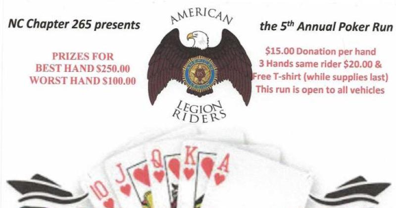 ALR NC Chapter 265 5th Annual Poker Run