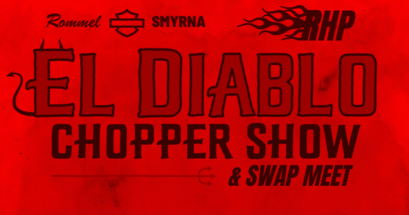 El Diablo CHOPPER SHOW & Swap Meet @ Rommel HD SMYRNA