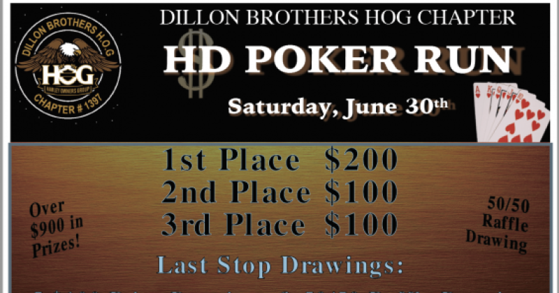 Dillon Brothers $100 Poker Run