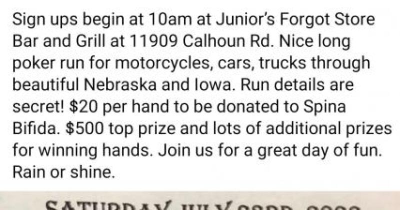 Omaha Area Bikers 36th Annual Charity Run 