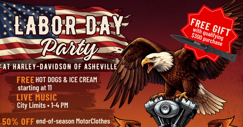 Labor Day Party at Harley-Davidson of Asheville
