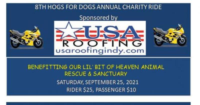 8th Annual Hogs for Dogs Motorcycle Ride