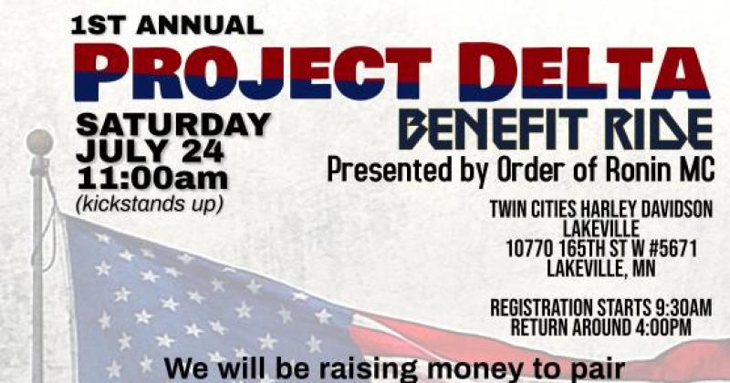 Project Delta Benefit Ride