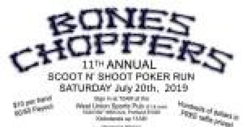 11th Annual Bones Choppers Scoot N’ Shoot Poker Run