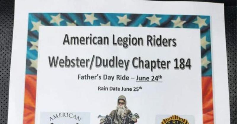 American Legion Riders - Post 184 - Websters Fathers Days / Honor Flight Ride
