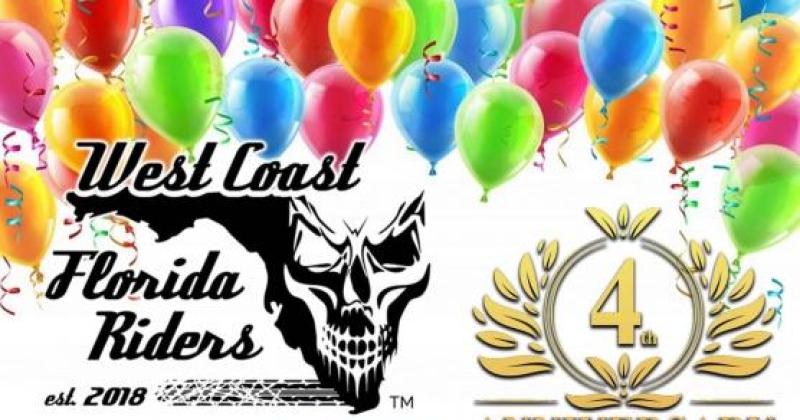 West Coast Riders 4th Anniversary Party