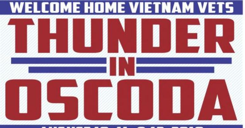 Thunder in Oscoda Welcome Vietnam Veterans Motorcycle Rally