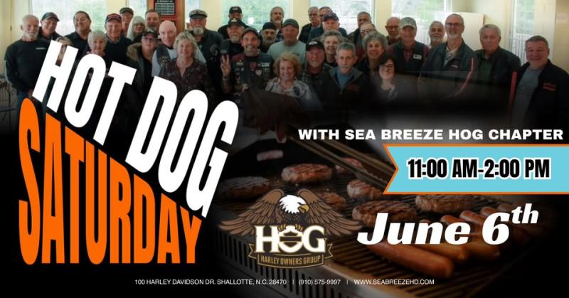 Hot Dog Saturday with Sea Breeze HOG