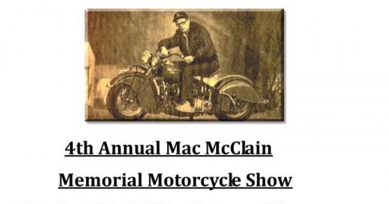 4th Annual Mac McClain Memorial Motorcycle Show