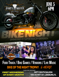 Bike Night at Dirty South Saloon