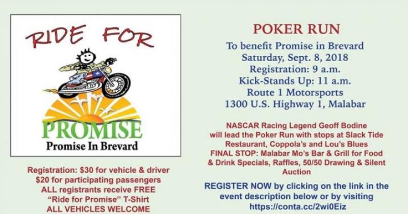 Ride for Promise Poker Run