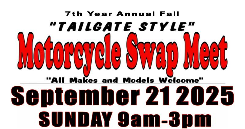 Canandaigua Fall Motorcycle Swap Meet and Show