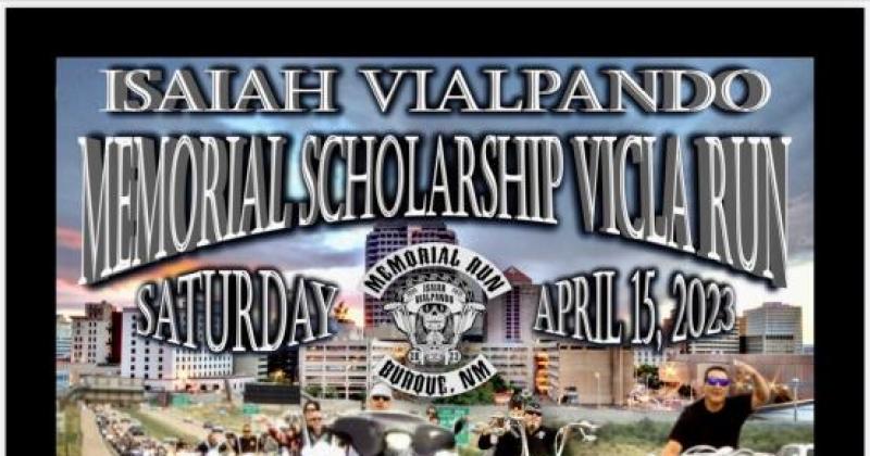 Isaiah Vialpando Memorial Scholarship Vicla Run