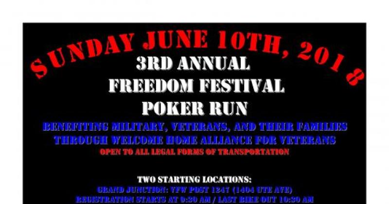 3rd Annual Freedom Festival Poker Run