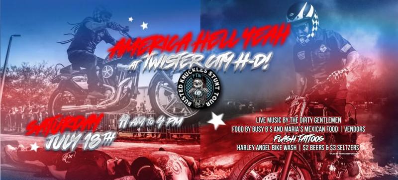 America Hell Yeah at Twister City Harley-Davidson