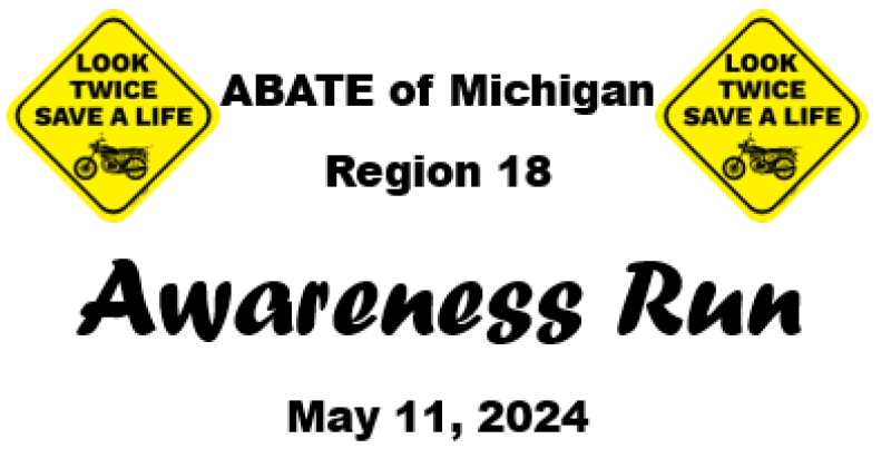 ABATE Region 18 - Motorcycle Awareness Run