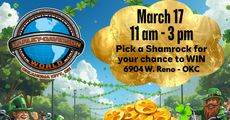 Find the LUCKY Shamrock & WIN!