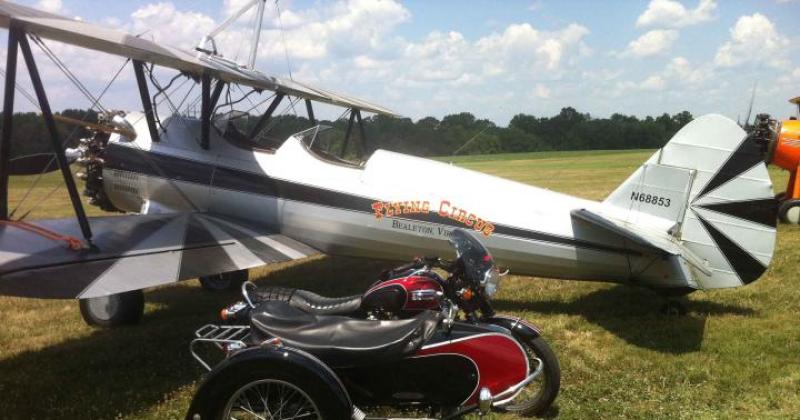 Motorcycle Day at The Flying Circus