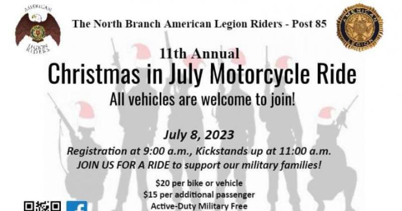11th Annual Christmas In July Ride