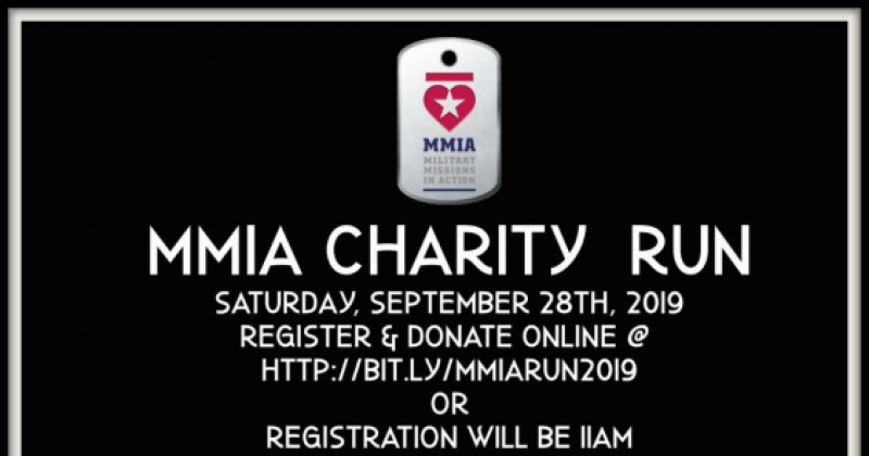 Association - MMIA Charity Run & Plate Sale