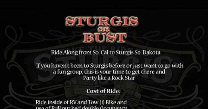 Sturgis or Bust