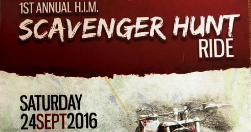 1st Annual H.I.M. Scavenger Hunt Ride