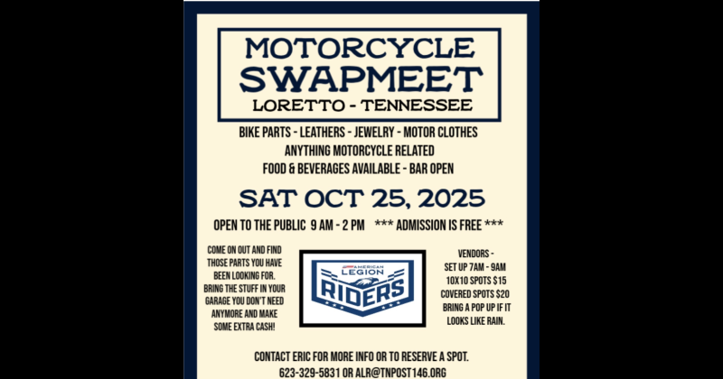 Motorcycle Swapmeet  state line Tennessee 