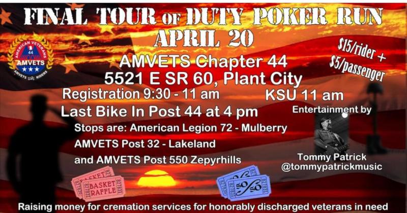 Final Tour of Duty Poker Run and Outdoor Event