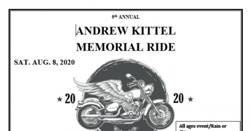 9th annual Andrew Kittel Memorial Ride