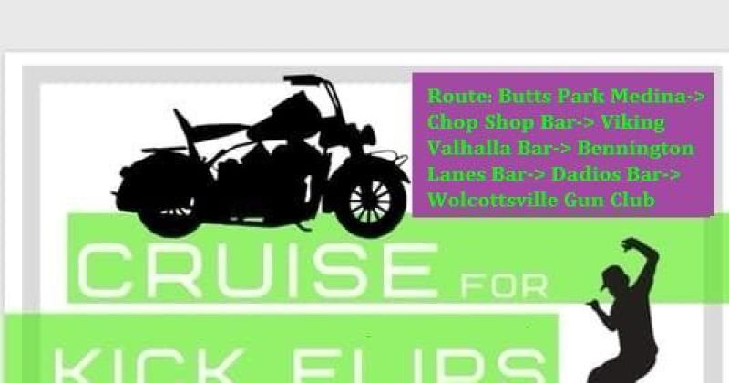 Cruise for Kickflips Motorcycle Run