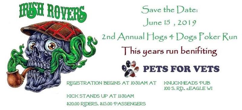 Hogs 4 Dogs Poker Run