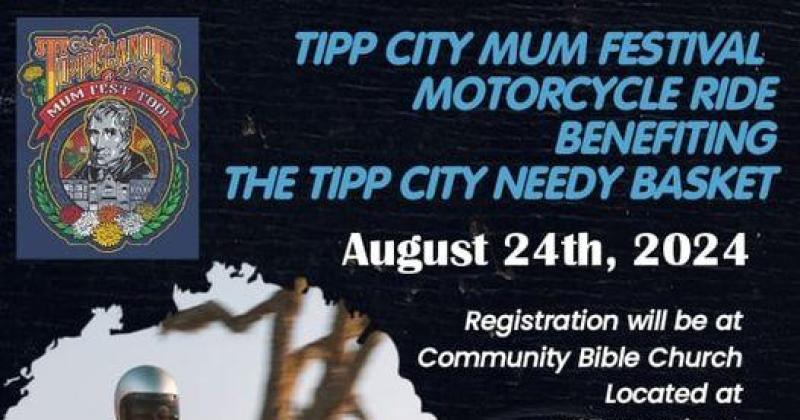 TIPP CITY MUM FESTIVAL MOTORCYCLE RIDE