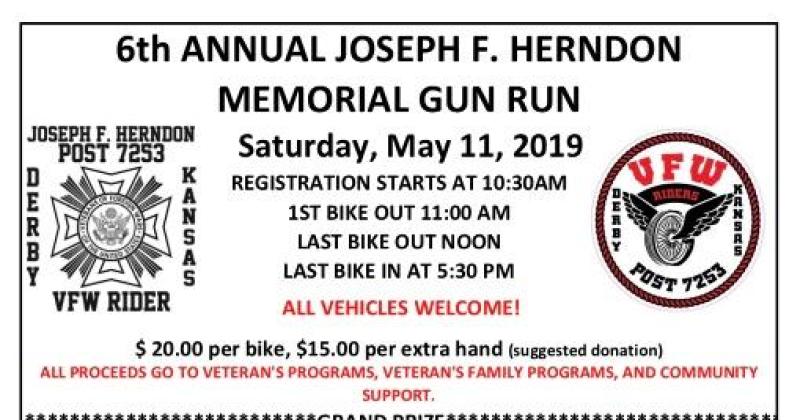 6th Annual Joseph F. Herndon Memorial Gun Run