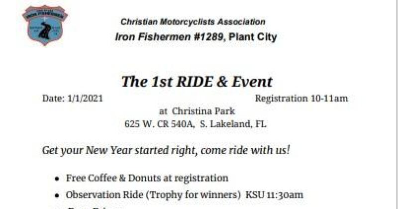 The 1st Ride & Event
