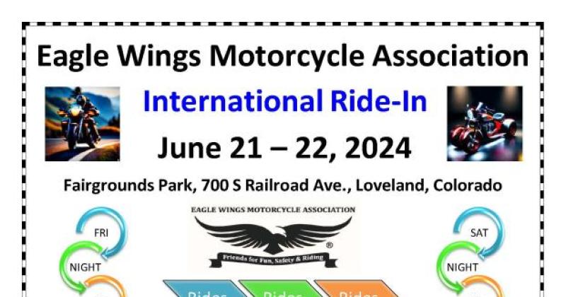 Eagle Wings Motorcycle Assn. Annual Ride In