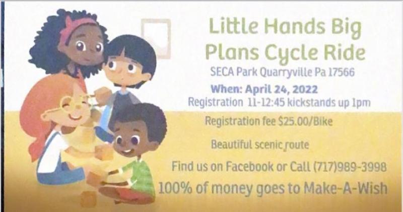Little Hands Big Plans Make-A-Wish Ride 2022