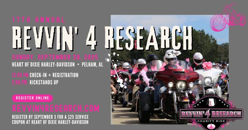 17th Annual Revvin 4 Research Charity Ride