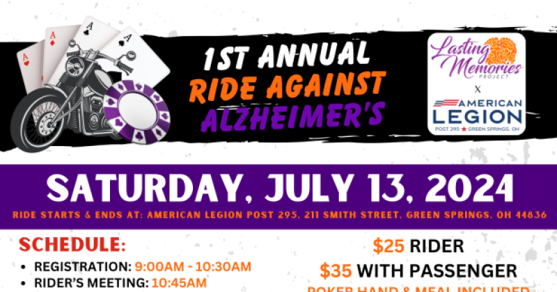 1st Annual Ride Against Alzheimer's